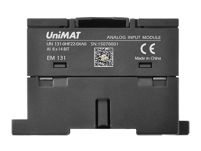 Unimat UN 120 Analog I/O Modules EM131 8AIx14 bits, AIW address -3