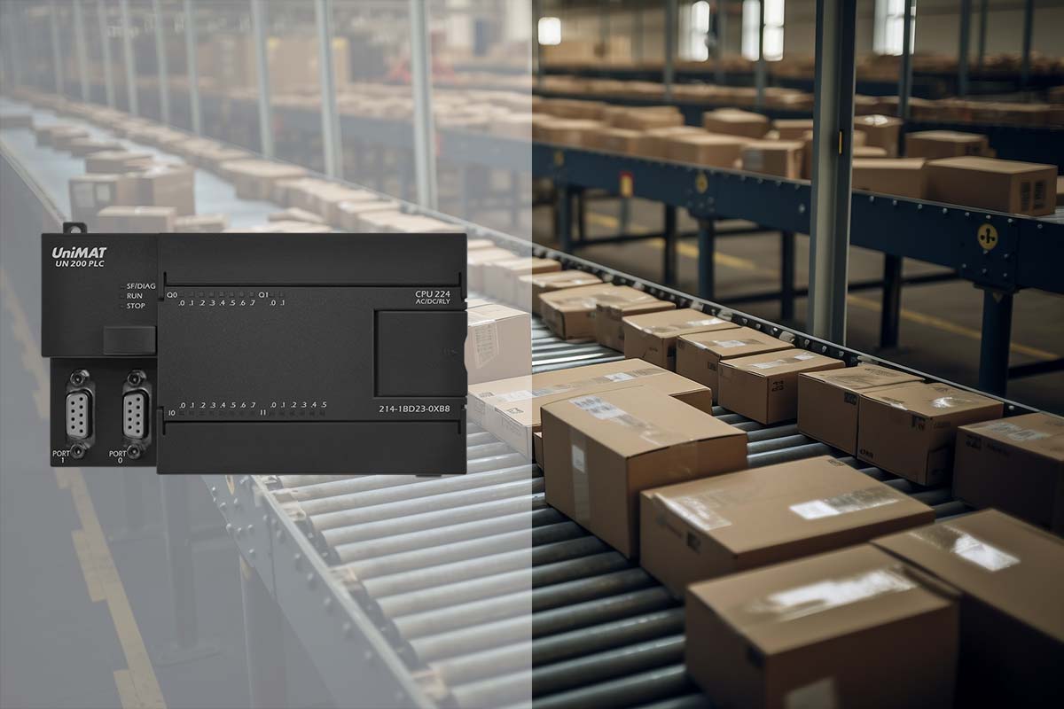 Small PLC for Conveyor Belt Control